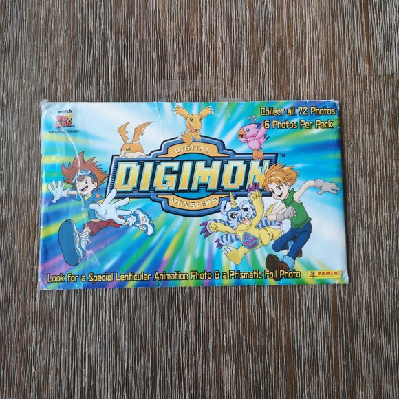 RARE 2000 Digimon Photo Pack by Panini - Picture 3 of 6